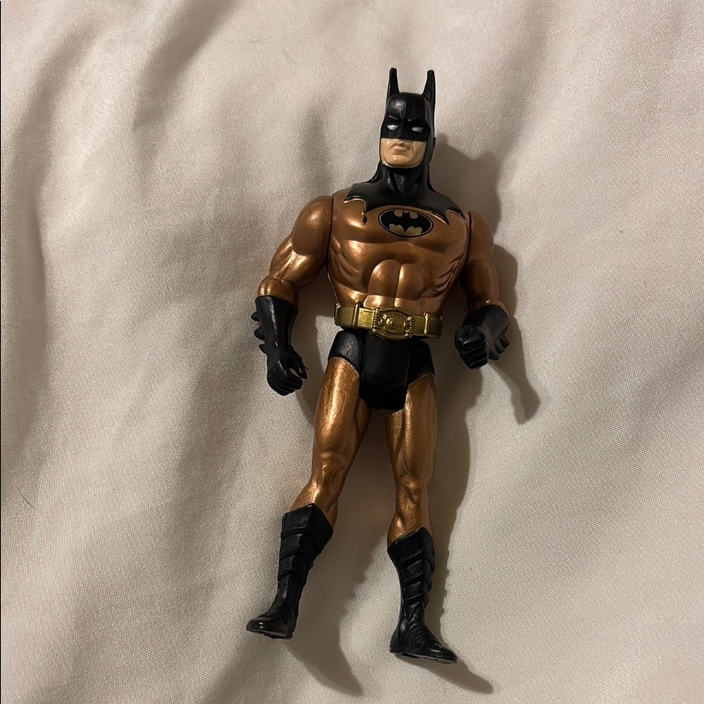 Vintage Batman Action Figure power wing 1990 dark Knight collection